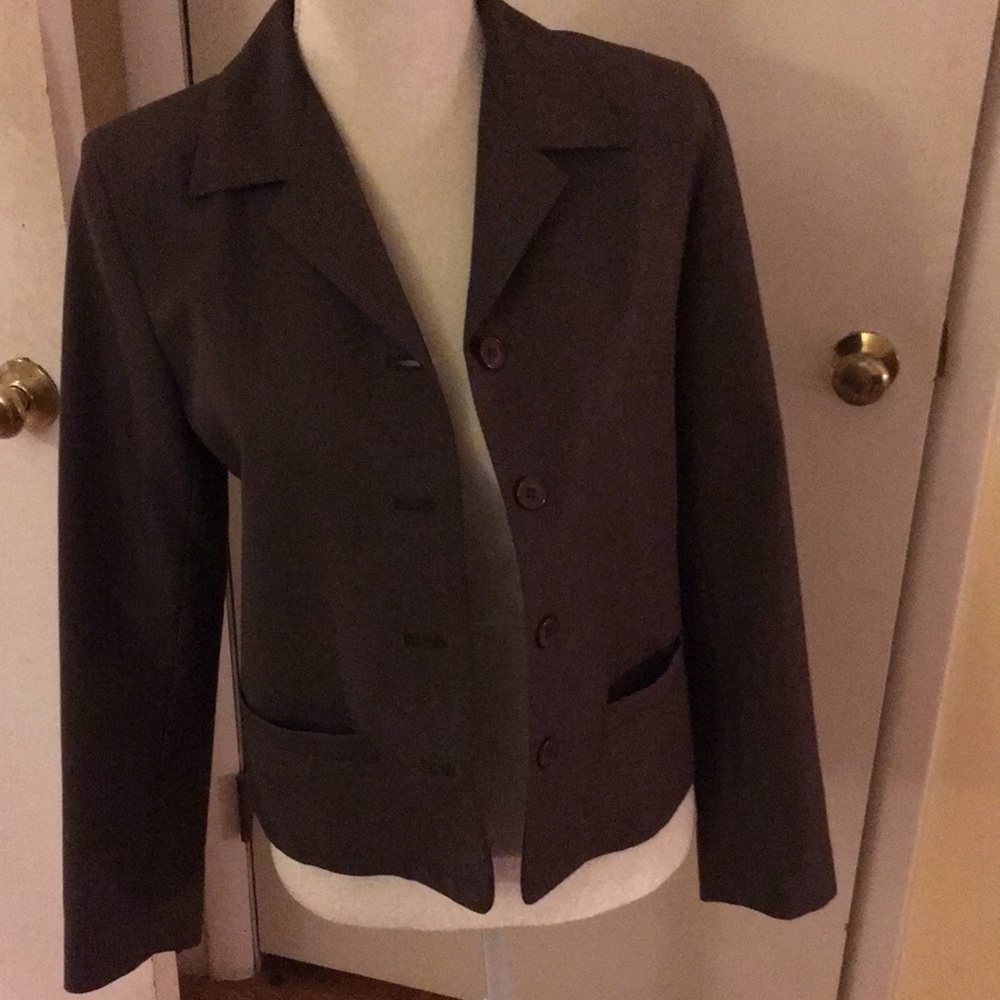 Brown Gap Blazer - image 1